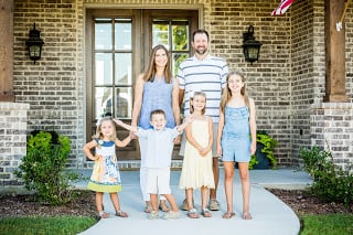 Meet The Pustejovsky Family! John Houston Custom Homes Newest Happy Homeowners